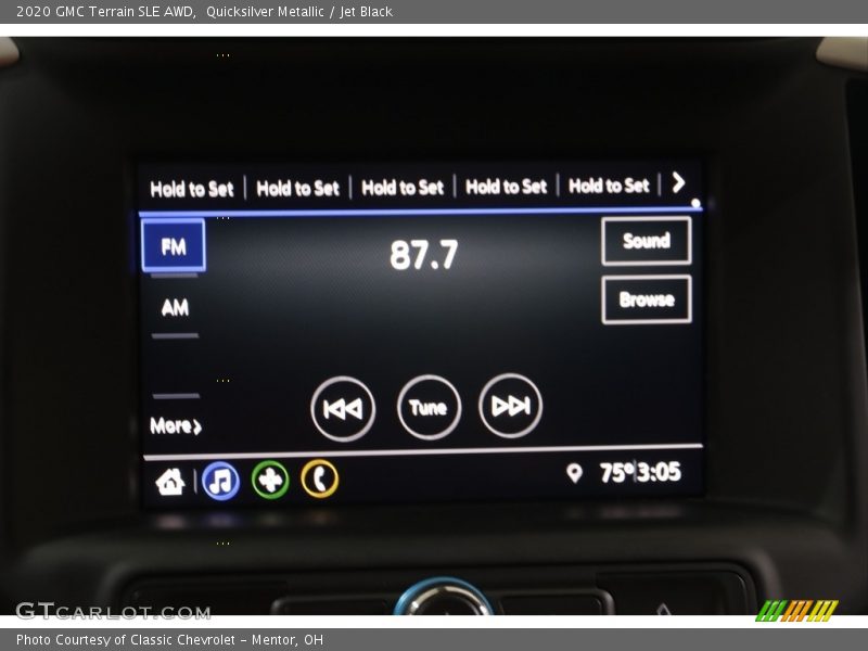 Quicksilver Metallic / Jet Black 2020 GMC Terrain SLE AWD