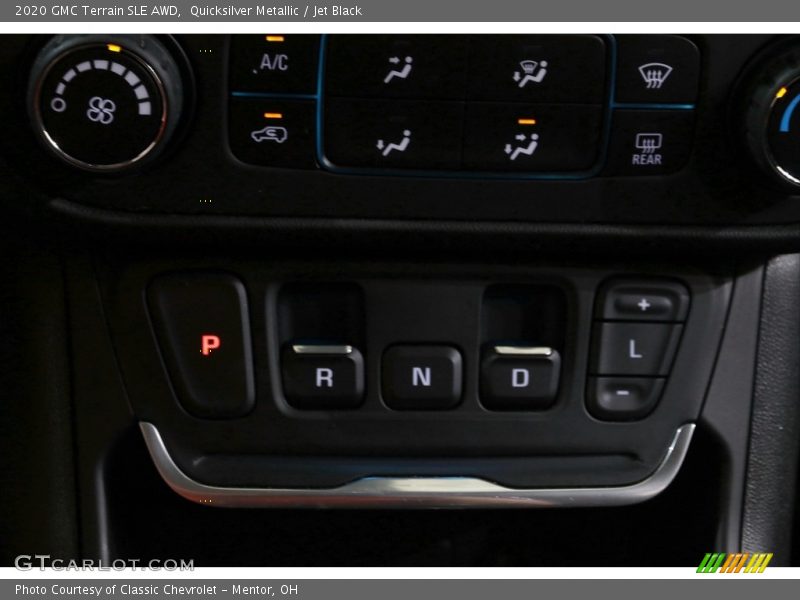 Quicksilver Metallic / Jet Black 2020 GMC Terrain SLE AWD