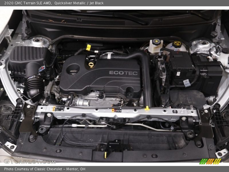 Quicksilver Metallic / Jet Black 2020 GMC Terrain SLE AWD