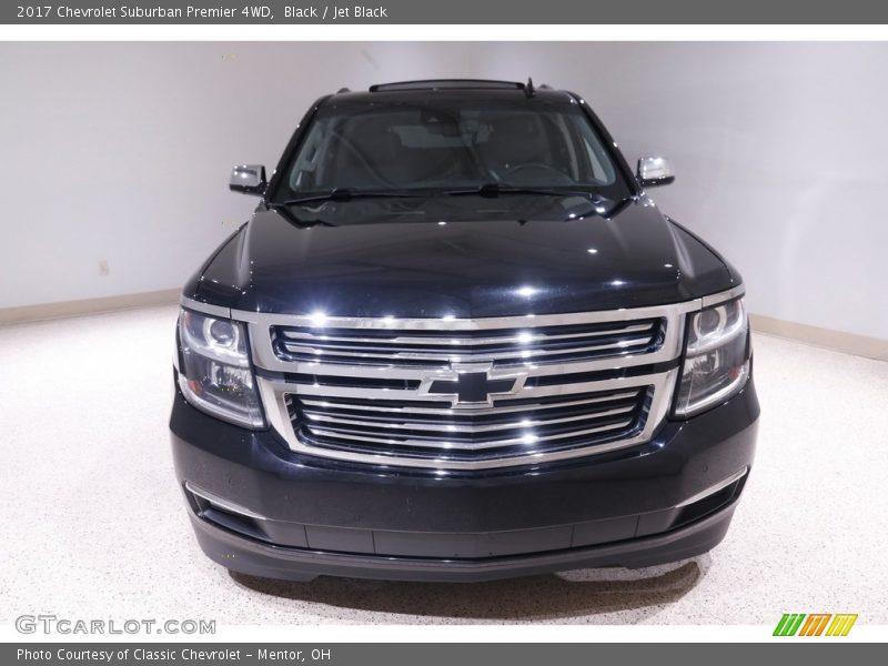 Black / Jet Black 2017 Chevrolet Suburban Premier 4WD
