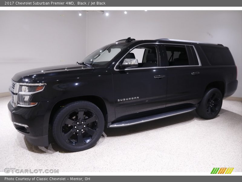 Black / Jet Black 2017 Chevrolet Suburban Premier 4WD