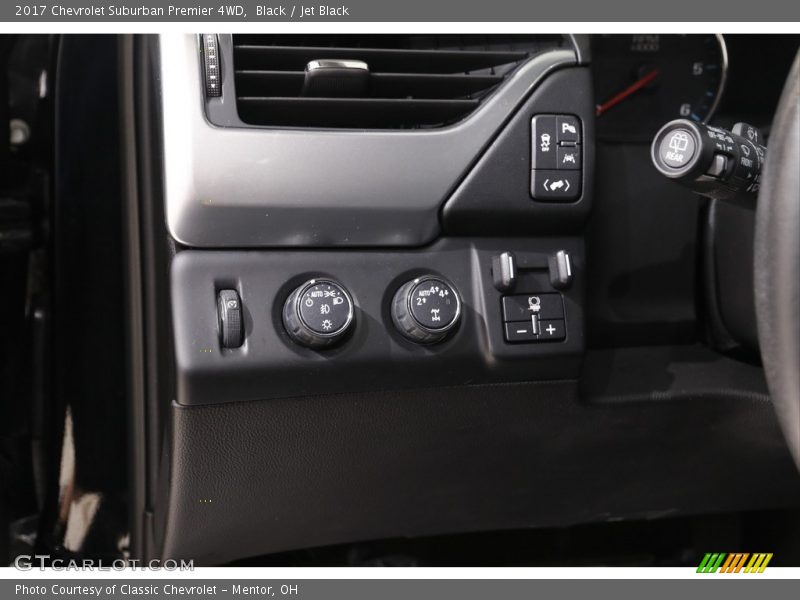 Black / Jet Black 2017 Chevrolet Suburban Premier 4WD