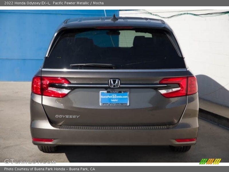 Pacific Pewter Metallic / Mocha 2022 Honda Odyssey EX-L