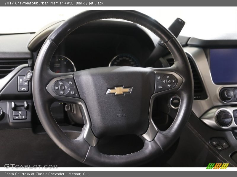 Black / Jet Black 2017 Chevrolet Suburban Premier 4WD