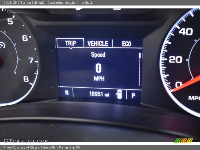 Coppertino Metallic / ­Jet Black 2018 GMC Terrain SLE AWD