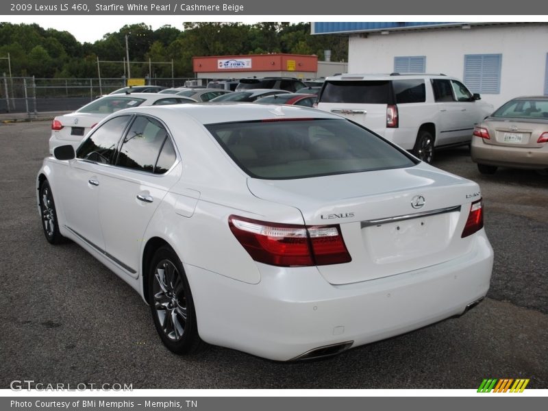 Starfire White Pearl / Cashmere Beige 2009 Lexus LS 460
