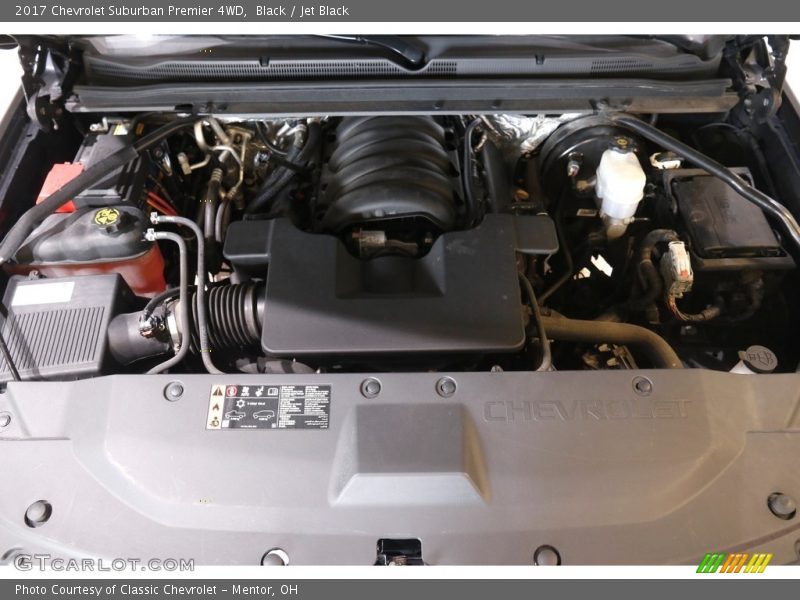 Black / Jet Black 2017 Chevrolet Suburban Premier 4WD