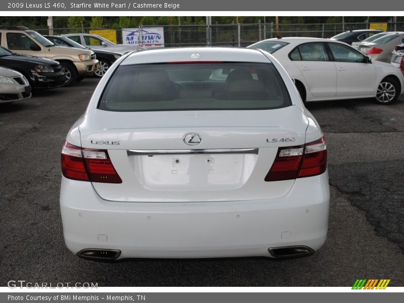 Starfire White Pearl / Cashmere Beige 2009 Lexus LS 460
