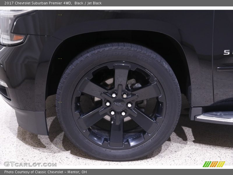 Black / Jet Black 2017 Chevrolet Suburban Premier 4WD