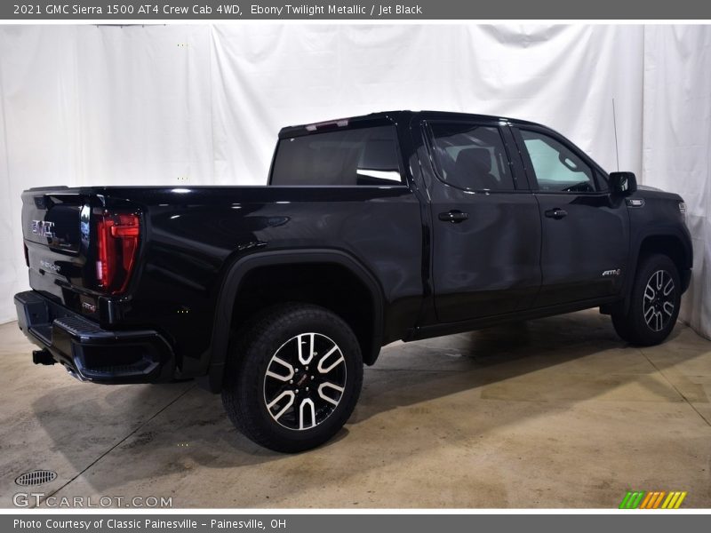 Ebony Twilight Metallic / Jet Black 2021 GMC Sierra 1500 AT4 Crew Cab 4WD