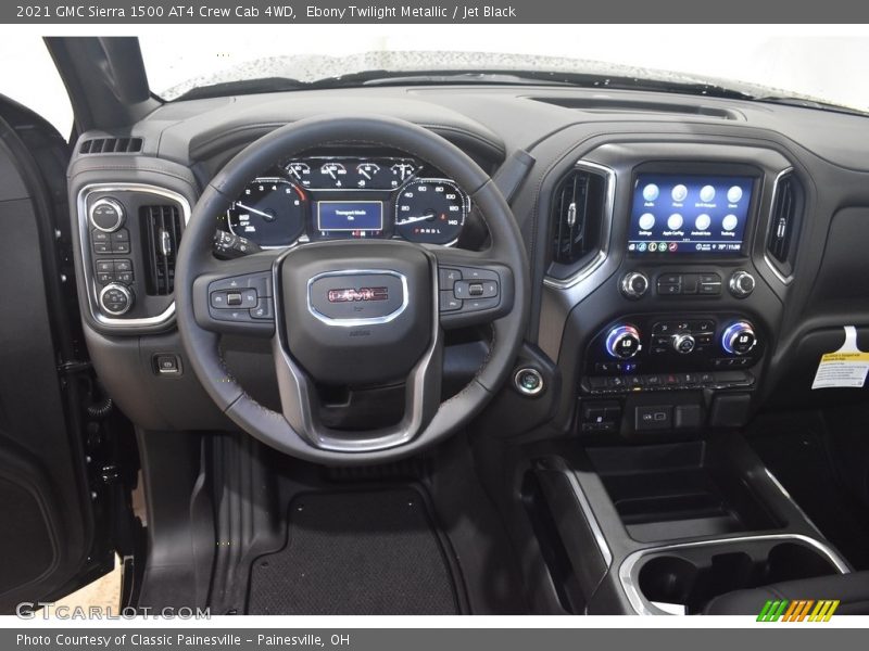 Ebony Twilight Metallic / Jet Black 2021 GMC Sierra 1500 AT4 Crew Cab 4WD
