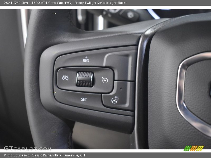 Ebony Twilight Metallic / Jet Black 2021 GMC Sierra 1500 AT4 Crew Cab 4WD