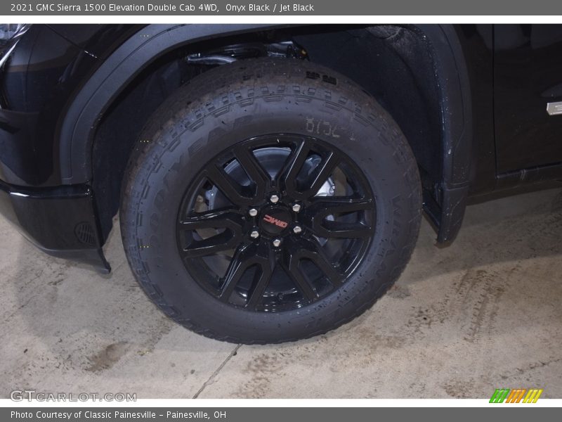 Onyx Black / Jet Black 2021 GMC Sierra 1500 Elevation Double Cab 4WD