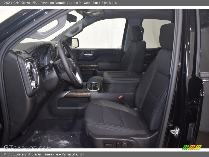 Onyx Black / Jet Black 2021 GMC Sierra 1500 Elevation Double Cab 4WD