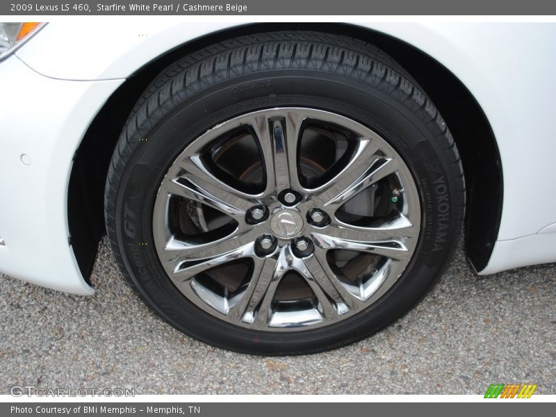 Starfire White Pearl / Cashmere Beige 2009 Lexus LS 460