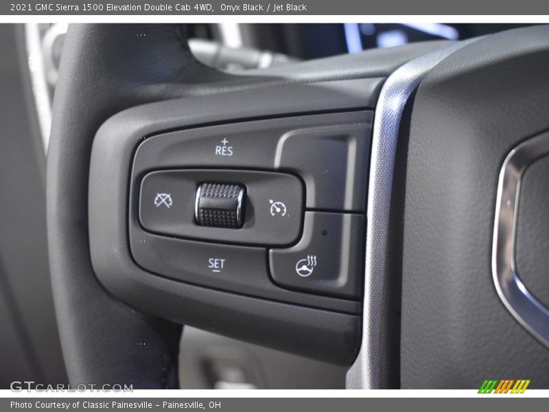 Onyx Black / Jet Black 2021 GMC Sierra 1500 Elevation Double Cab 4WD