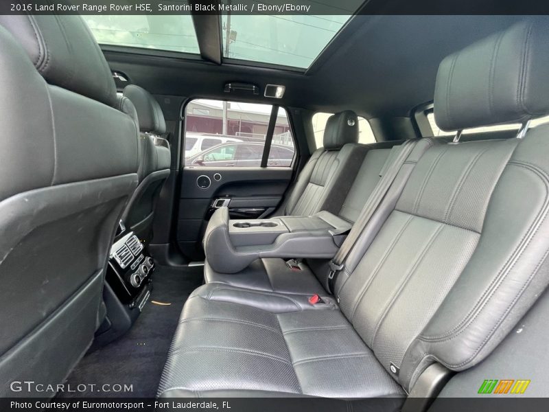 Santorini Black Metallic / Ebony/Ebony 2016 Land Rover Range Rover HSE