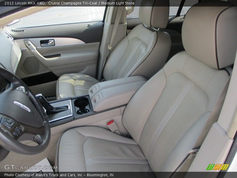 Crystal Champagne Tri-Coat / Medium Light Stone 2013 Lincoln MKX AWD
