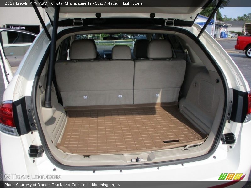 Crystal Champagne Tri-Coat / Medium Light Stone 2013 Lincoln MKX AWD