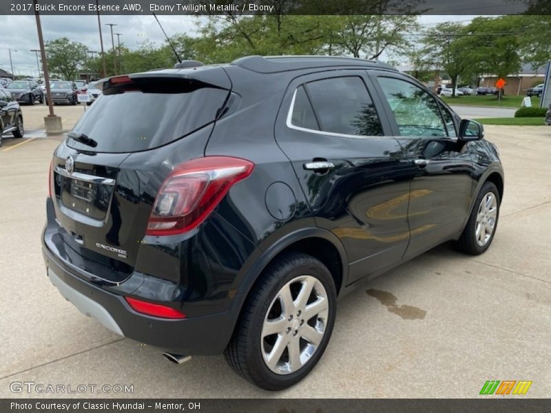  2017 Encore Essence AWD Ebony Twilight Metallic