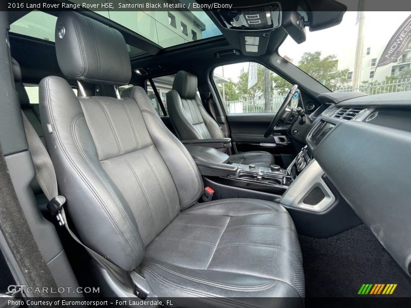 Santorini Black Metallic / Ebony/Ebony 2016 Land Rover Range Rover HSE