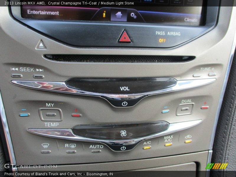 Crystal Champagne Tri-Coat / Medium Light Stone 2013 Lincoln MKX AWD
