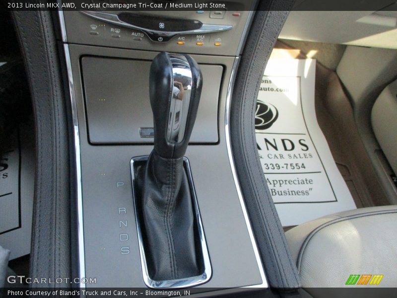Crystal Champagne Tri-Coat / Medium Light Stone 2013 Lincoln MKX AWD