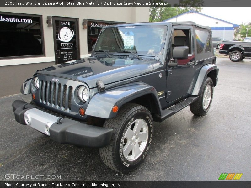 Steel Blue Metallic / Dark Slate Gray/Medium Slate Gray 2008 Jeep Wrangler Sahara 4x4
