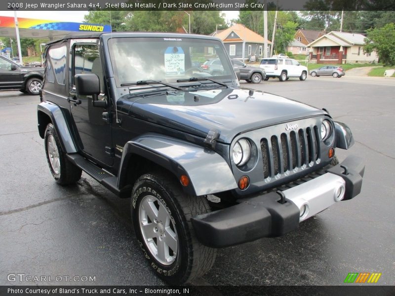 Steel Blue Metallic / Dark Slate Gray/Medium Slate Gray 2008 Jeep Wrangler Sahara 4x4