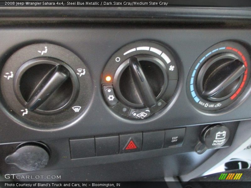 Steel Blue Metallic / Dark Slate Gray/Medium Slate Gray 2008 Jeep Wrangler Sahara 4x4
