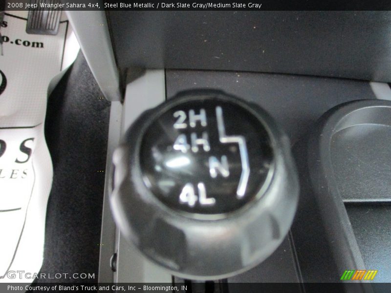 Steel Blue Metallic / Dark Slate Gray/Medium Slate Gray 2008 Jeep Wrangler Sahara 4x4
