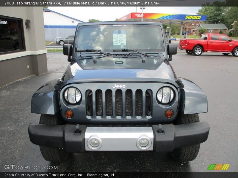 Steel Blue Metallic / Dark Slate Gray/Medium Slate Gray 2008 Jeep Wrangler Sahara 4x4