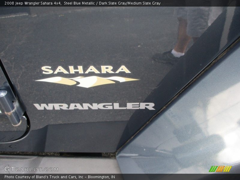 Steel Blue Metallic / Dark Slate Gray/Medium Slate Gray 2008 Jeep Wrangler Sahara 4x4