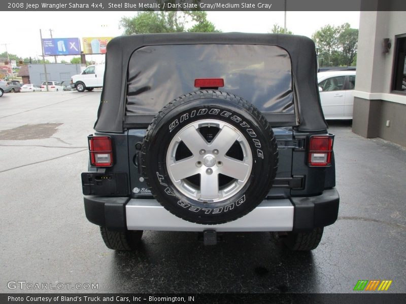 Steel Blue Metallic / Dark Slate Gray/Medium Slate Gray 2008 Jeep Wrangler Sahara 4x4