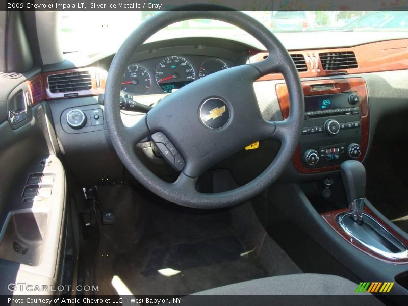 Silver Ice Metallic / Gray 2009 Chevrolet Impala LT