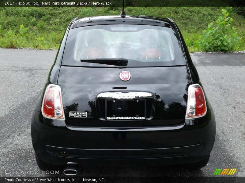 Nero Puro (Straight Black) / Nero (Black) 2017 Fiat 500 Pop