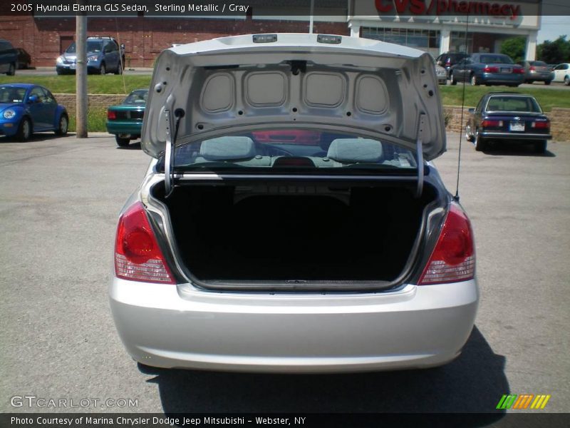 Sterling Metallic / Gray 2005 Hyundai Elantra GLS Sedan