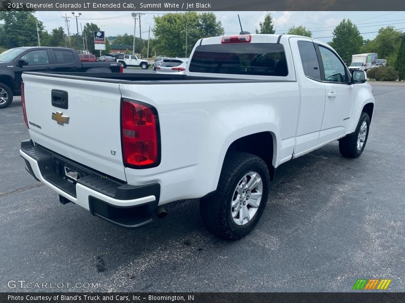 Summit White / Jet Black 2015 Chevrolet Colorado LT Extended Cab