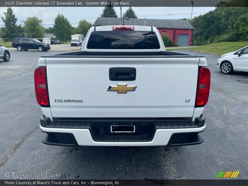 Summit White / Jet Black 2015 Chevrolet Colorado LT Extended Cab