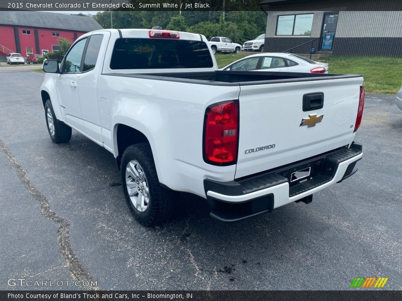 Summit White / Jet Black 2015 Chevrolet Colorado LT Extended Cab