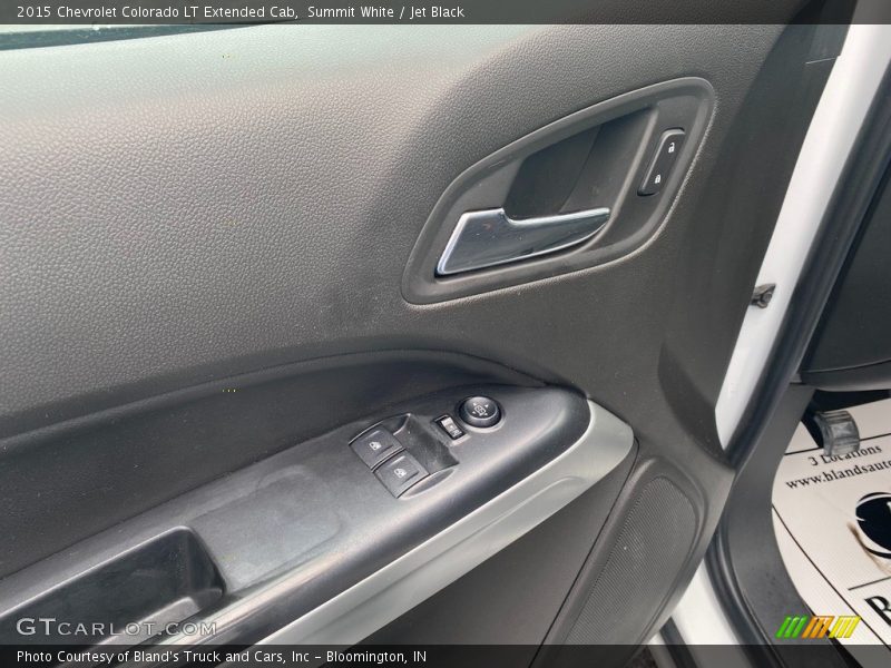 Summit White / Jet Black 2015 Chevrolet Colorado LT Extended Cab