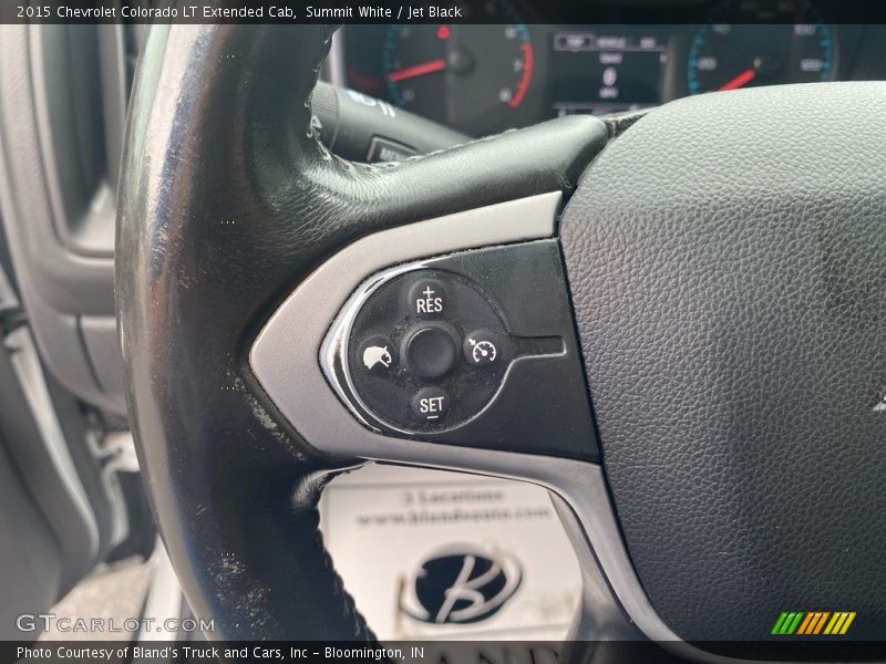 Summit White / Jet Black 2015 Chevrolet Colorado LT Extended Cab