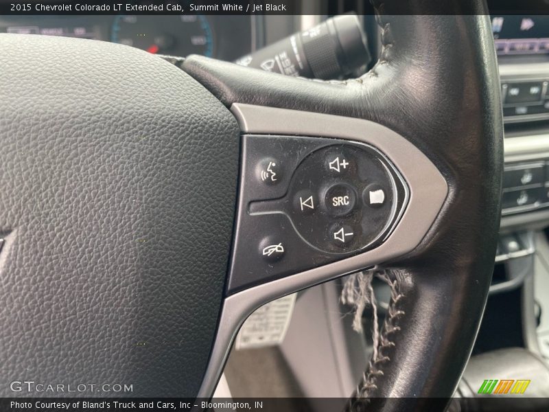 Summit White / Jet Black 2015 Chevrolet Colorado LT Extended Cab
