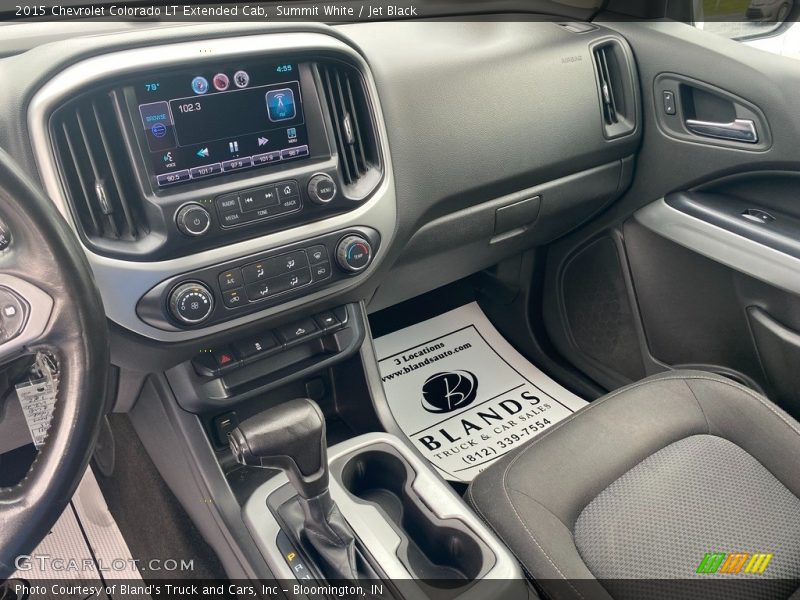Summit White / Jet Black 2015 Chevrolet Colorado LT Extended Cab