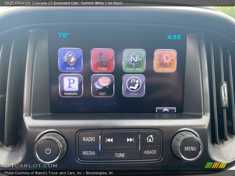 Summit White / Jet Black 2015 Chevrolet Colorado LT Extended Cab