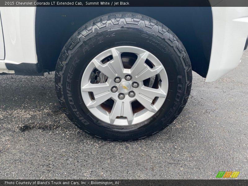 Summit White / Jet Black 2015 Chevrolet Colorado LT Extended Cab