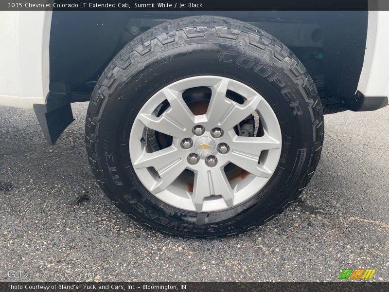 Summit White / Jet Black 2015 Chevrolet Colorado LT Extended Cab