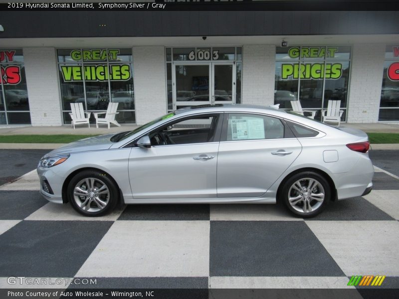 Symphony Silver / Gray 2019 Hyundai Sonata Limited