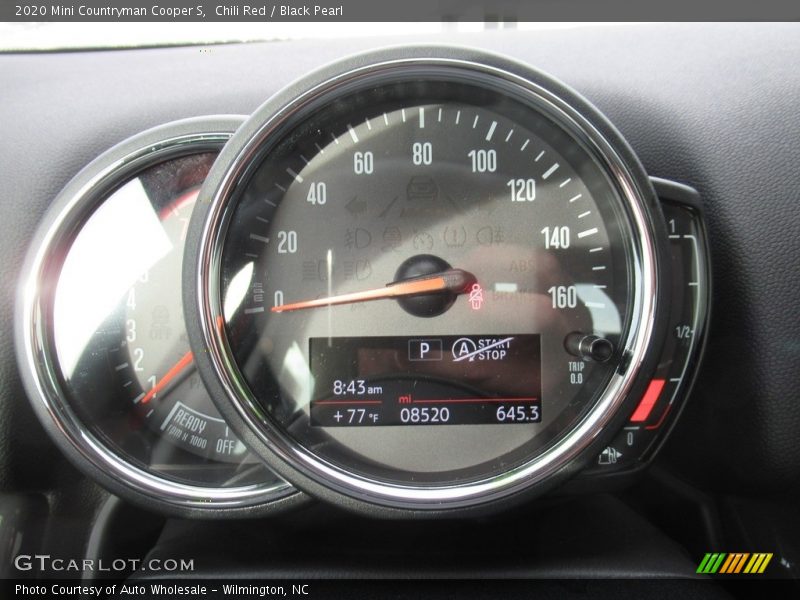 Chili Red / Black Pearl 2020 Mini Countryman Cooper S