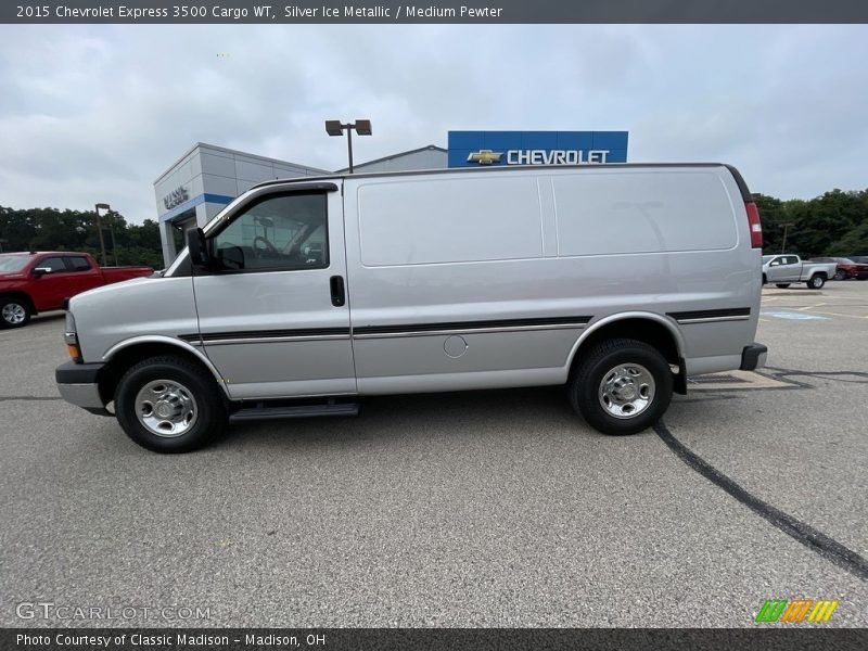  2015 Express 3500 Cargo WT Silver Ice Metallic